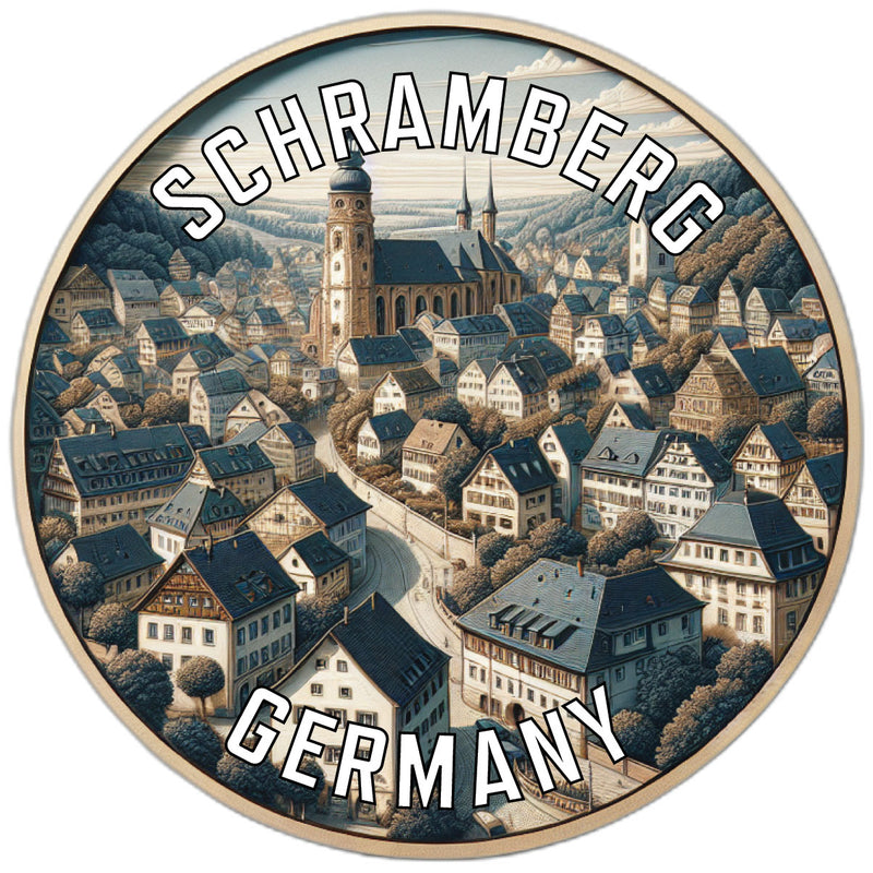 Schramberg Germany Souvenir Vinyl Decal Sticker 2-Inch