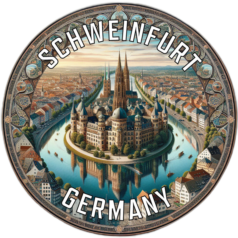 Schweinfurt Germany Souvenir Vinyl Decal Sticker 6-Inch