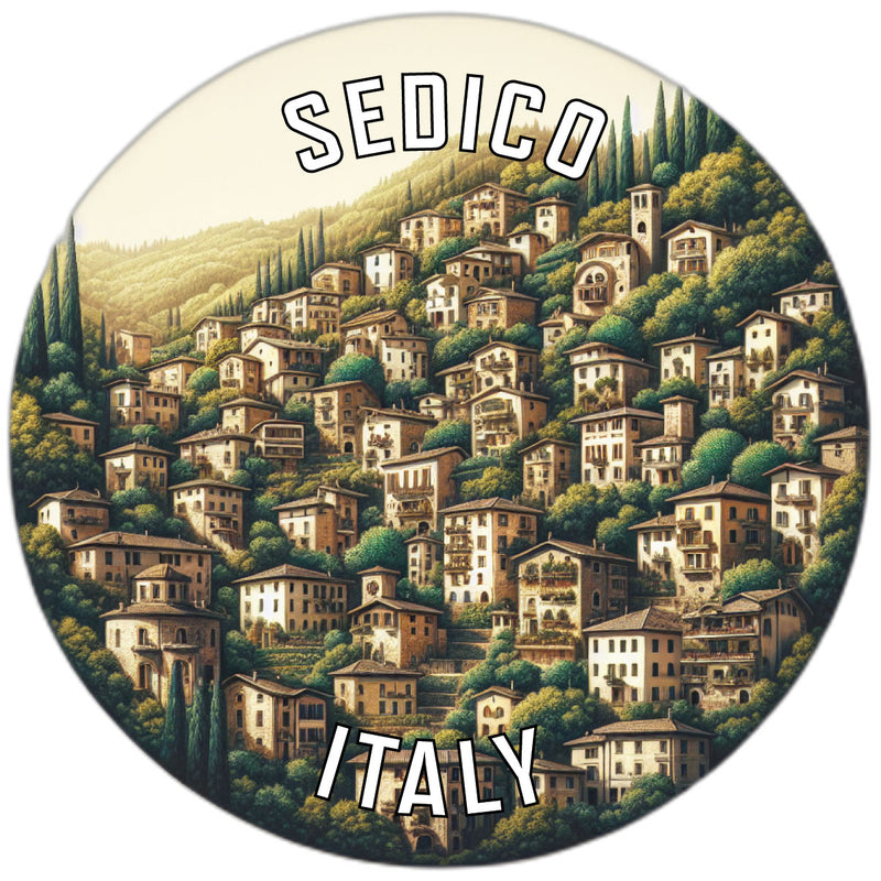 Sedico Italy Souvenir Vinyl Decal Sticker 2-Inch