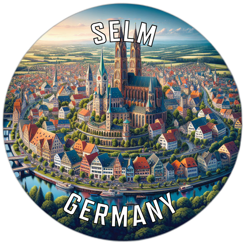 Selm Germany Souvenir Vinyl Decal Sticker 2-Inch