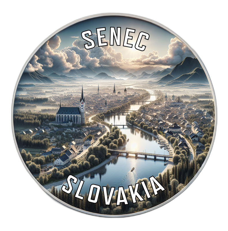 Senec Slovakia Souvenir Vinyl Decal Sticker 6-Inch