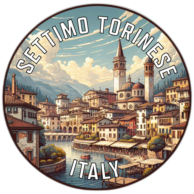 Settimo Torinese Italy Souvenir Vinyl Decal Sticker 2-Inch