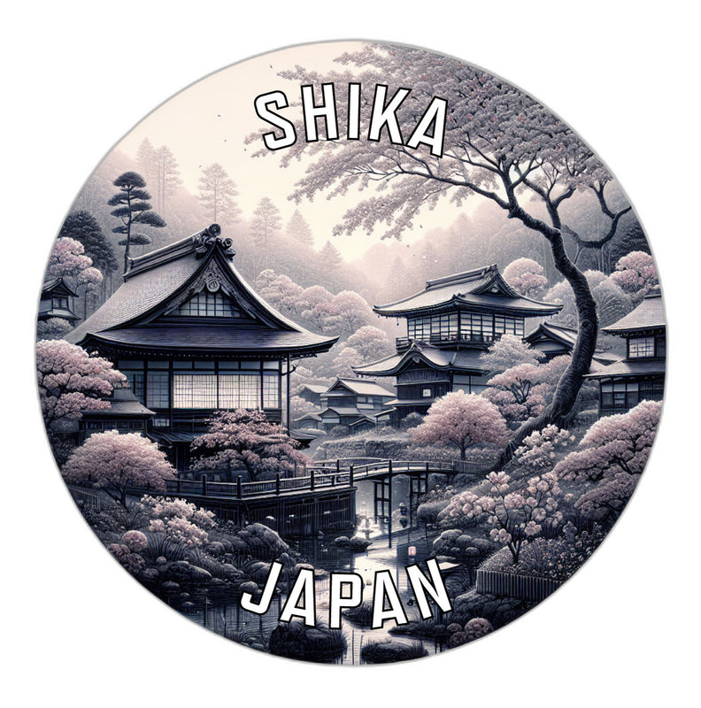 Shika Japan Souvenir Die Cut Flat Magnet 6-Inch