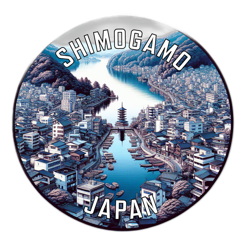 Shimogamo Japan Souvenir Vinyl Decal Sticker 2-Inch