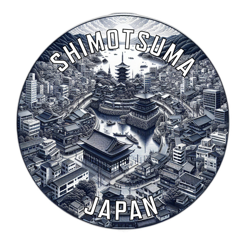 Shimotsuma Japan Souvenir Vinyl Decal Sticker 2-Inch