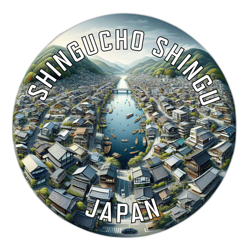 Shingucho shingu Japan Souvenir Vinyl Decal Sticker 2-Inch