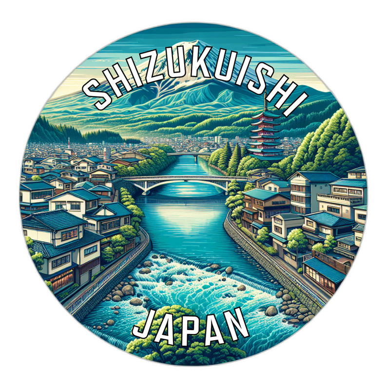 Shizukuishi Japan Souvenir Vinyl Decal Sticker 6-Inch