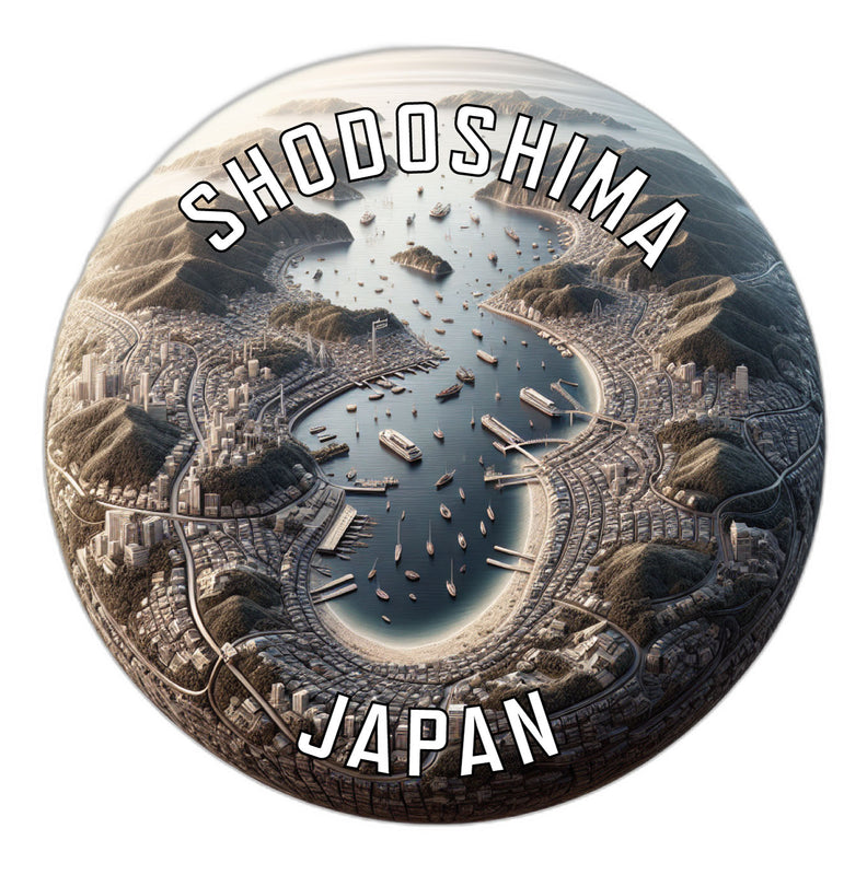 Shodoshima Japan Souvenir Vinyl Decal Sticker 6-Inch