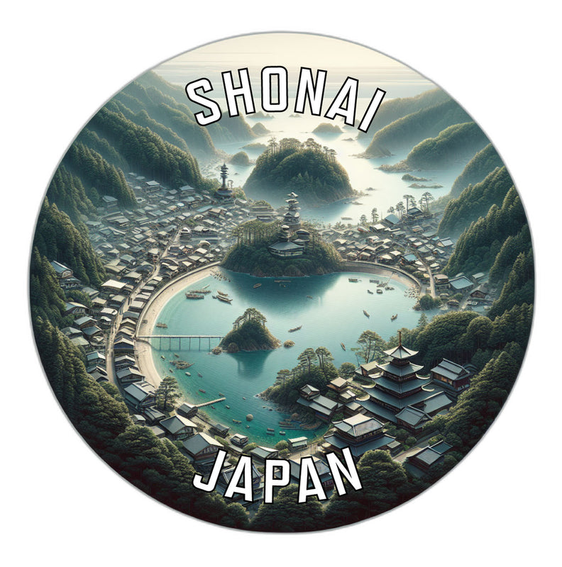 Shonai Japan Souvenir Vinyl Decal Sticker 6-Inch