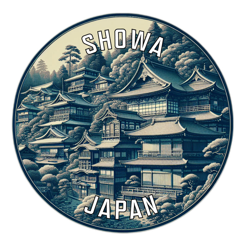 Showa Japan Souvenir Vinyl Decal Sticker 2-Inch