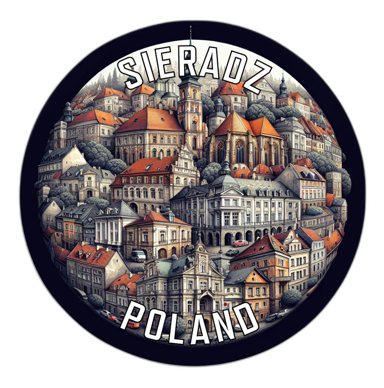 Sieradz Poland Souvenir Vinyl Decal Sticker 2-Inch