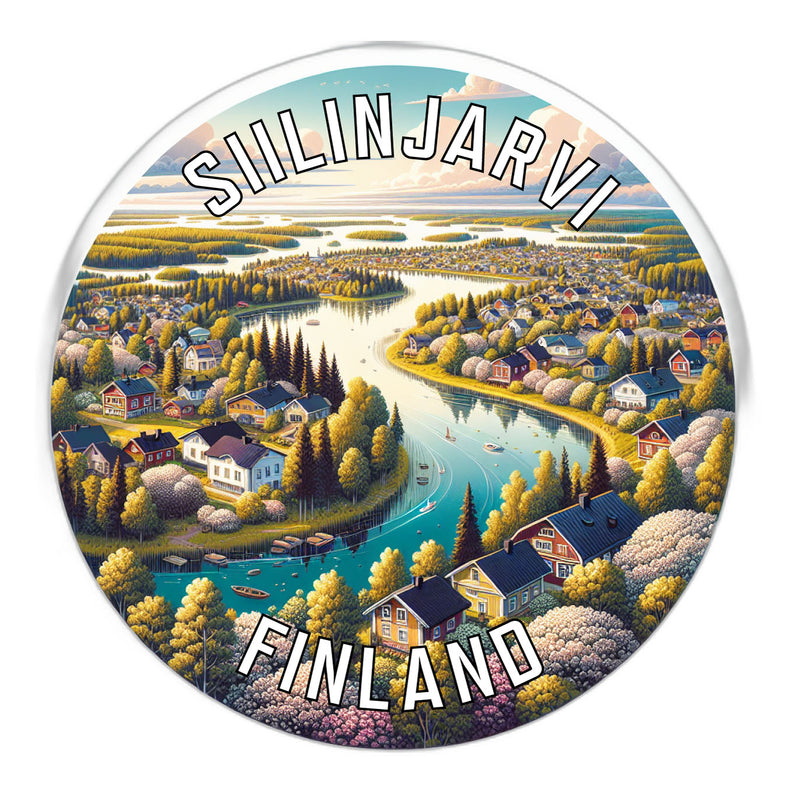 Siilinjarvi Finland Souvenir Vinyl Decal Sticker 6-Inch