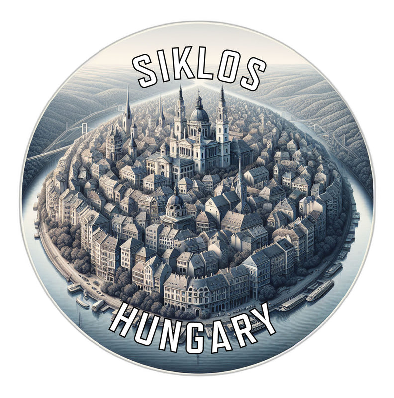 Siklos Hungary Souvenir Vinyl Decal Sticker 6-Inch