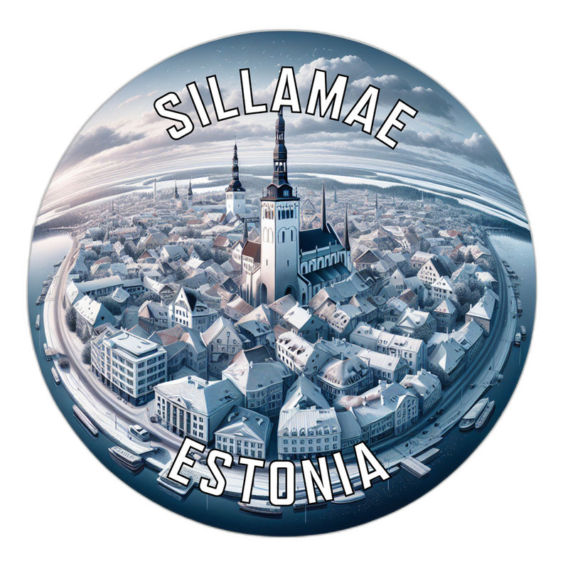 Sillamae Estonia Souvenir Vinyl Decal Sticker 3-Inch