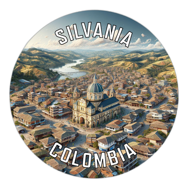 Silvania Colombia Souvenir Vinyl Decal Sticker 2-Inch