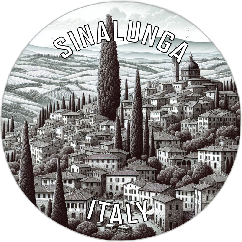 Sinalunga Italy Souvenir Die Cut Flat Magnet 2-Inch