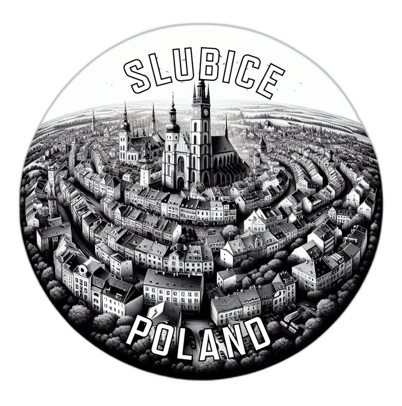 Slubice Poland Souvenir Vinyl Decal Sticker 2-Inch