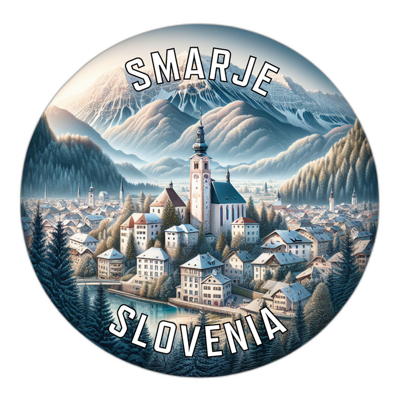 Smarje Slovenia Souvenir Vinyl Decal Sticker 2-Inch