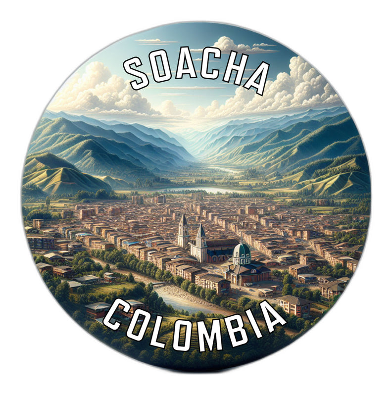 Soacha Colombia Souvenir Vinyl Decal Sticker 6-Inch