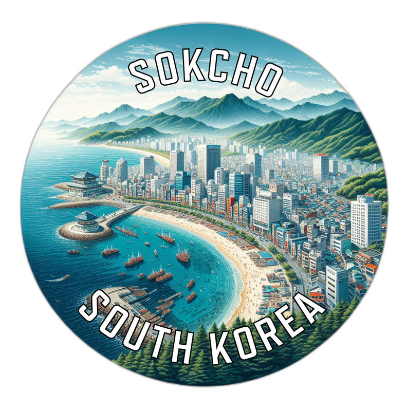 Sokcho Korea South Souvenir Vinyl Decal Sticker 2-Inch
