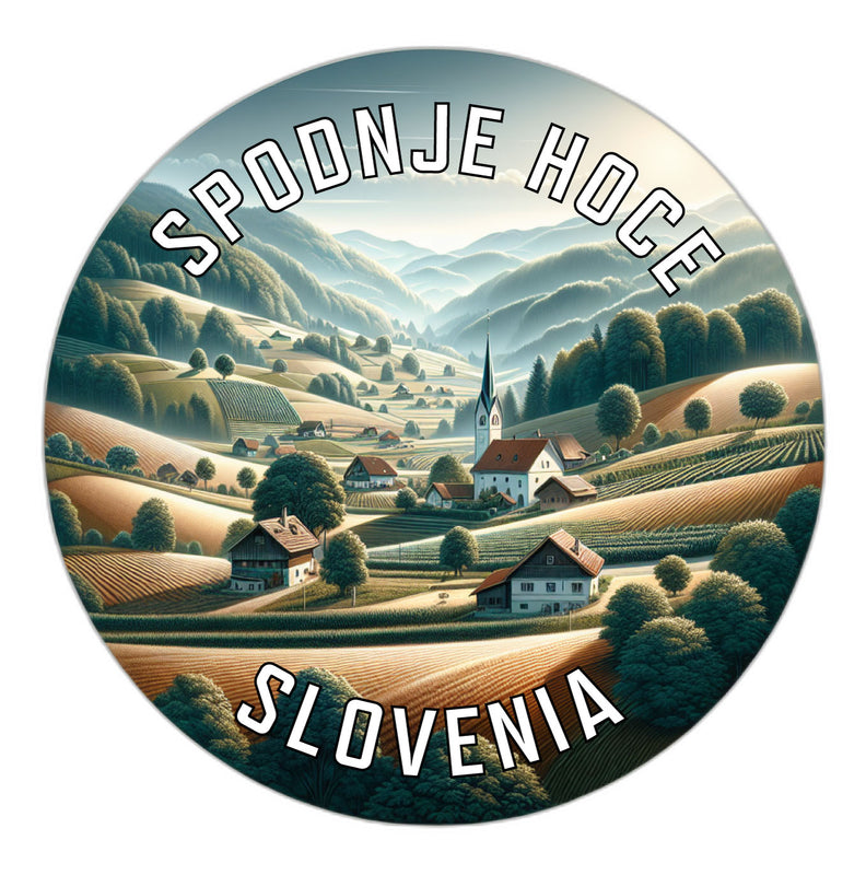 Spodnje Hoce Slovenia Souvenir Die Cut Flat Magnet 2-Inch