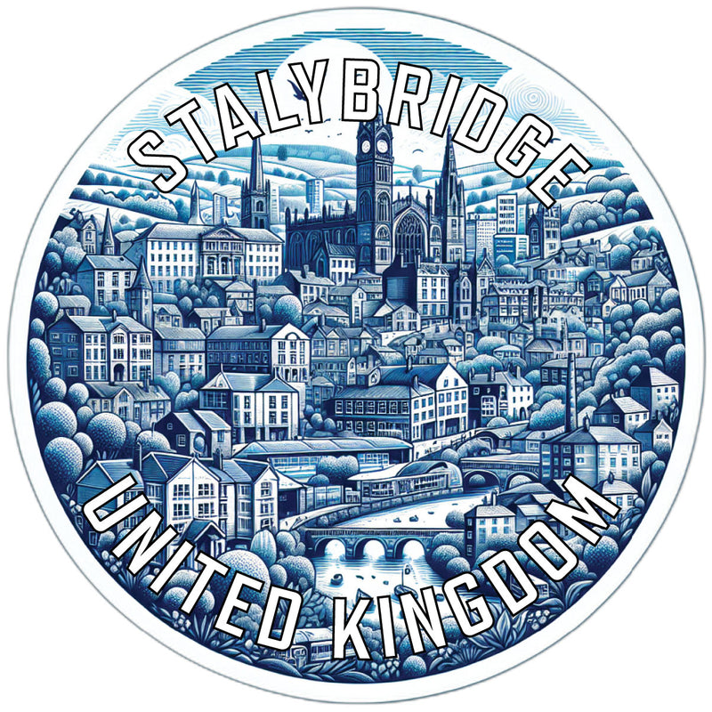 Stalybridge United Kingdom Souvenir Vinyl Decal Sticker 2-Inch