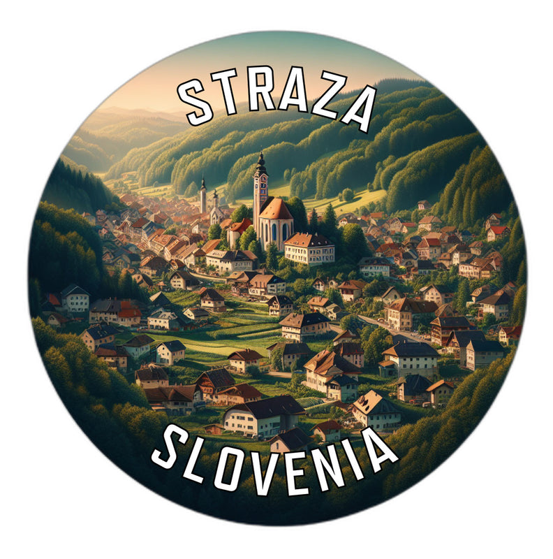 Straza Slovenia Souvenir Vinyl Decal Sticker 2-Inch