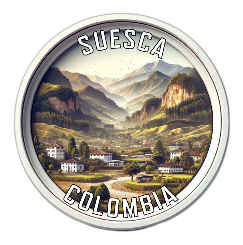 Suesca Colombia Souvenir Vinyl Decal Sticker 2-Inch