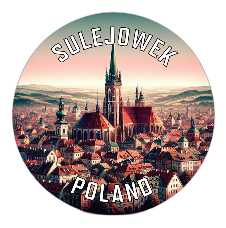 Sulejowek Poland Souvenir Vinyl Decal Sticker 6-Inch