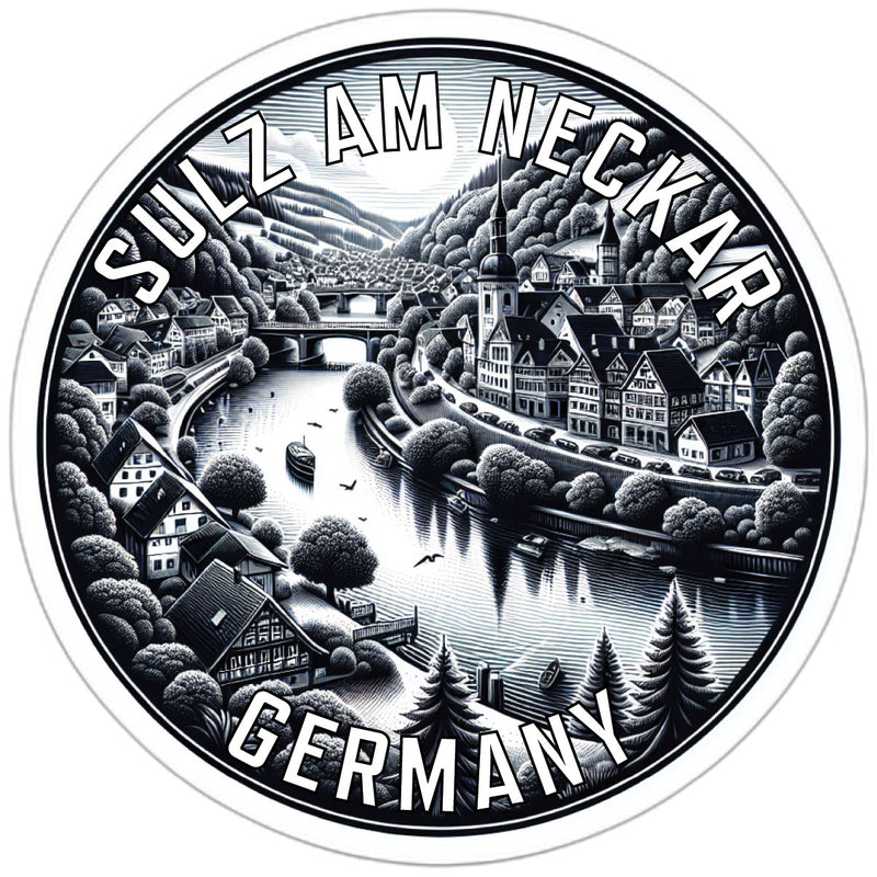 Sulz am Neckar Germany Souvenir Vinyl Decal Sticker 2-Inch