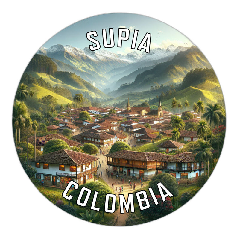 Supia Colombia Souvenir Vinyl Decal Sticker 2-Inch