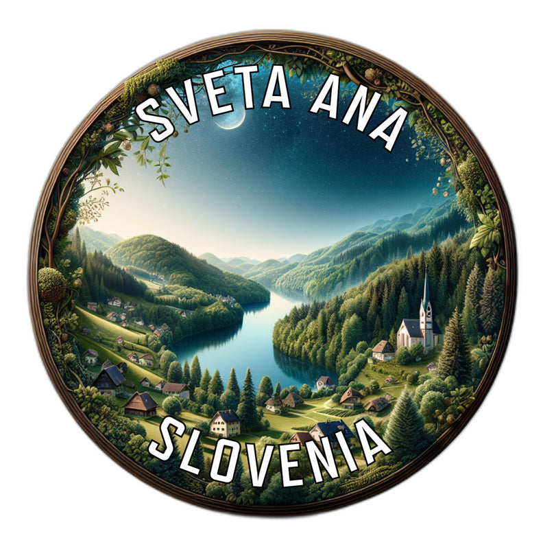 Sveta Ana Slovenia Souvenir Vinyl Decal Sticker 6-Inch