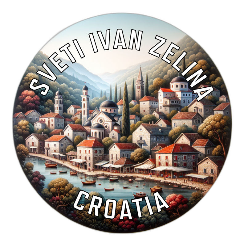Sveti Ivan Zelina Croatia Souvenir Vinyl Decal Sticker 2-Inch