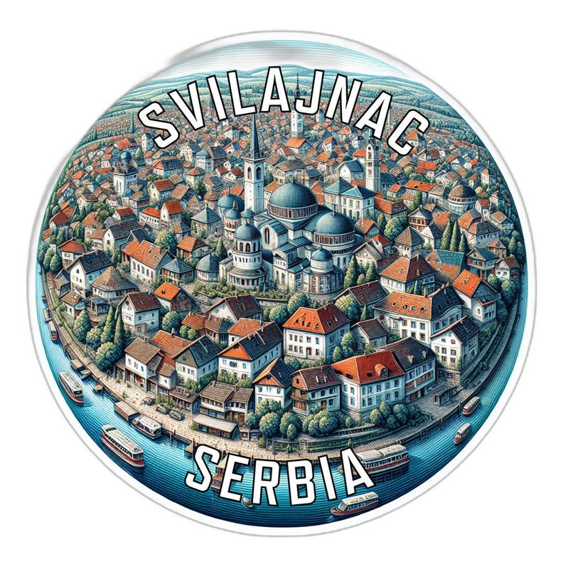 Svilajnac Serbia Souvenir Vinyl Decal Sticker 2-Inch