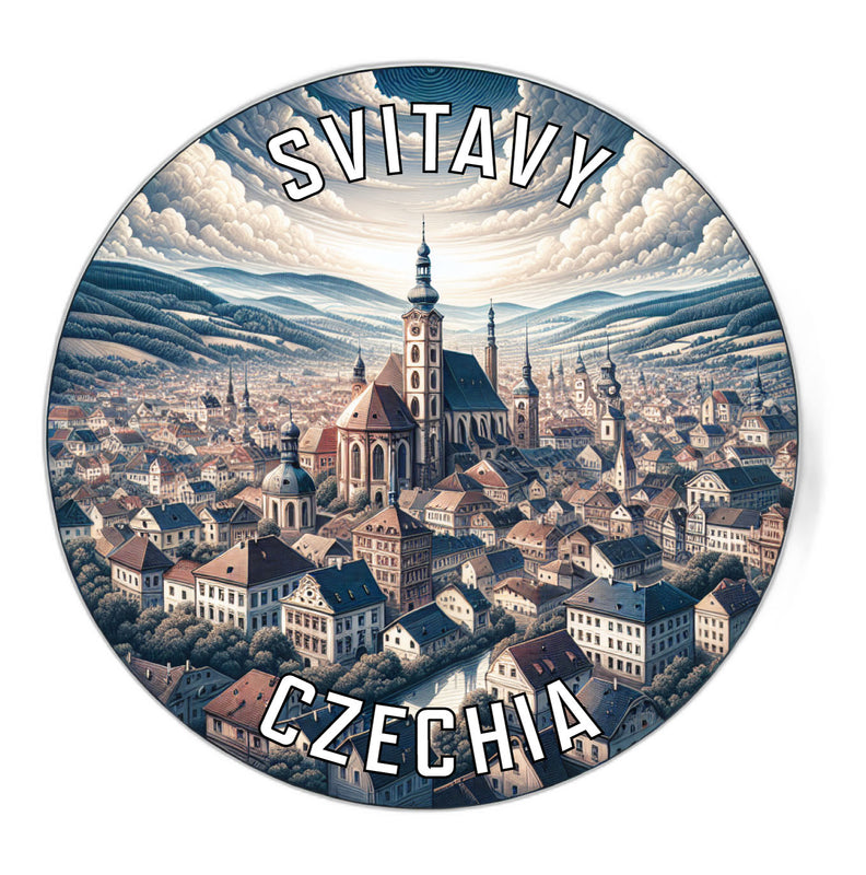 Svitavy Czechia Souvenir Vinyl Decal Sticker 2-Inch