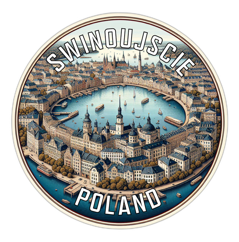 Swinoujscie Poland Souvenir Vinyl Decal Sticker 2-Inch
