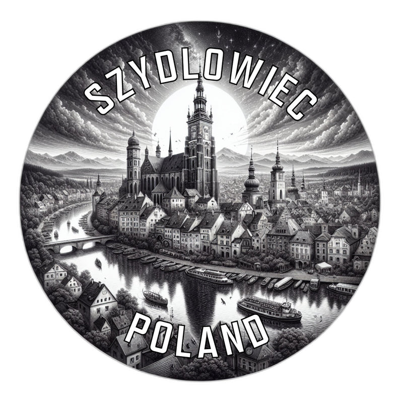 Szydlowiec Poland Souvenir Die Cut Flat Magnet 2-Inch