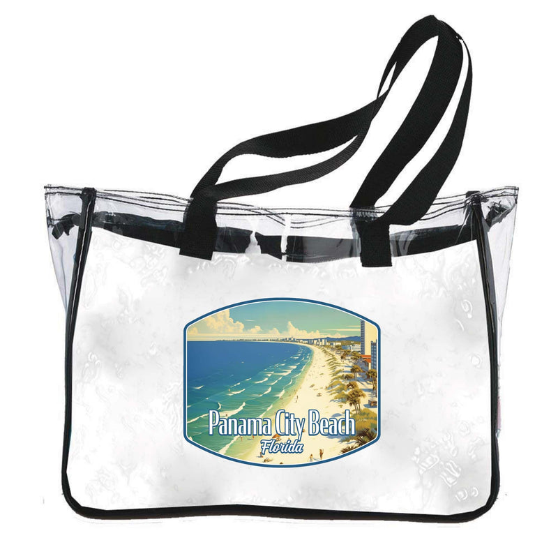 Panama City Beach Florida Design A Souvenir Clear Tote Bag