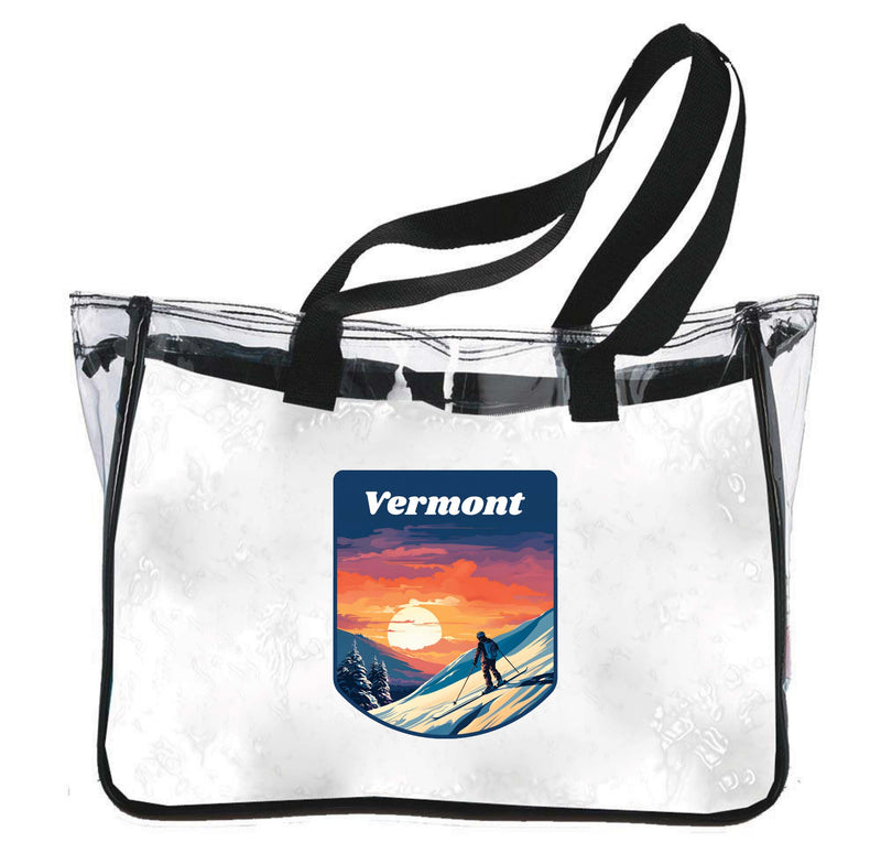 Vermont Design B Souvenir Clear Tote Bag