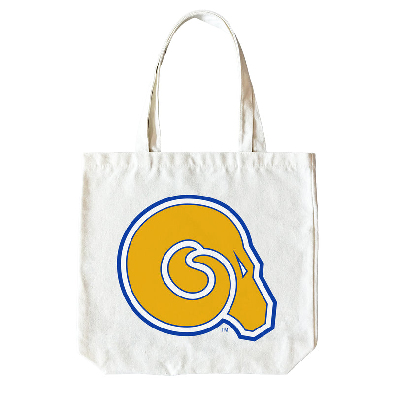 Albany State University 15" x 15" Canvas Tote Bag Officially Licensed – Logo or Medley Design Logo