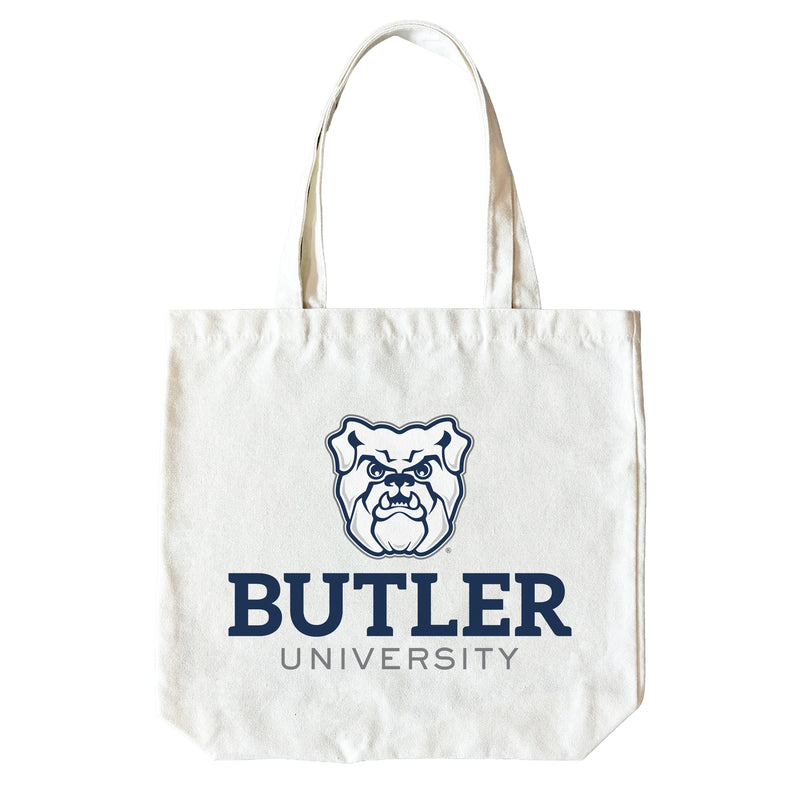 Butler Bulldogs 15" x 15" Canvas Tote Bag Officially Licensed – Logo or Medley Design Logo