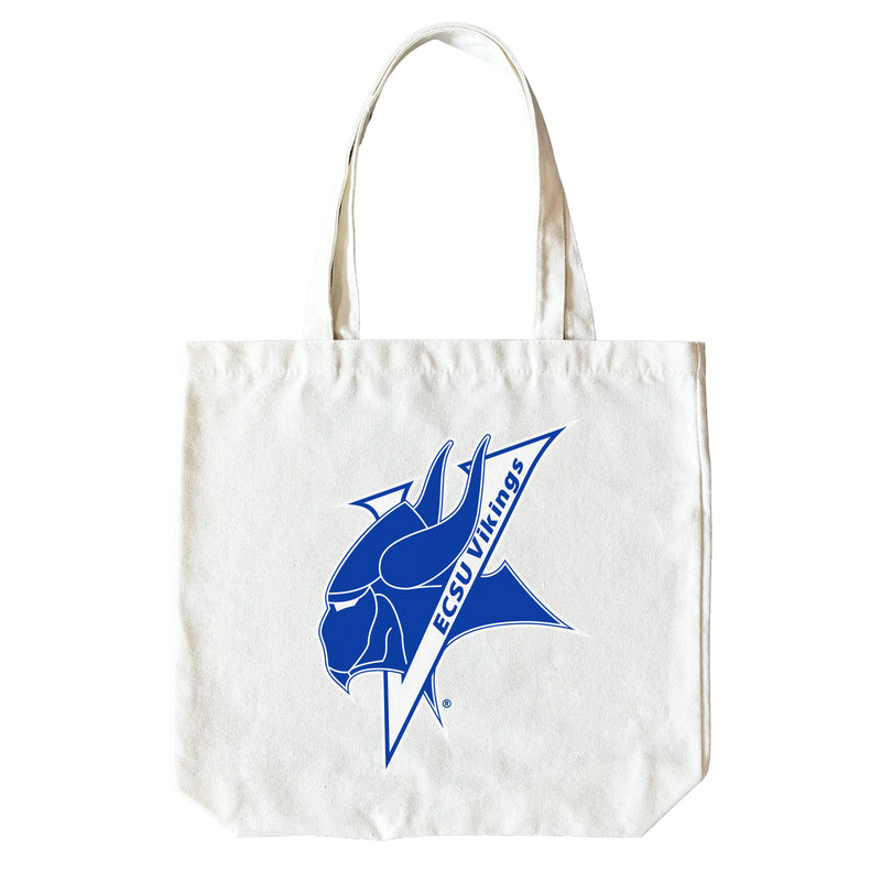 Elizabeth City State University 15" x 15" Canvas Tote Bag Officially Licensed – Logo or Medley Design Logo