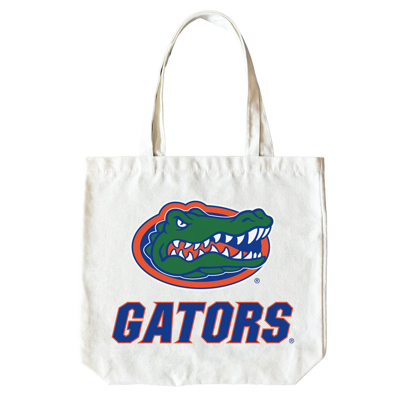Florida Gators 15" x 15" Canvas Tote Bag Officially Licensed – Logo or Medley Design Logo