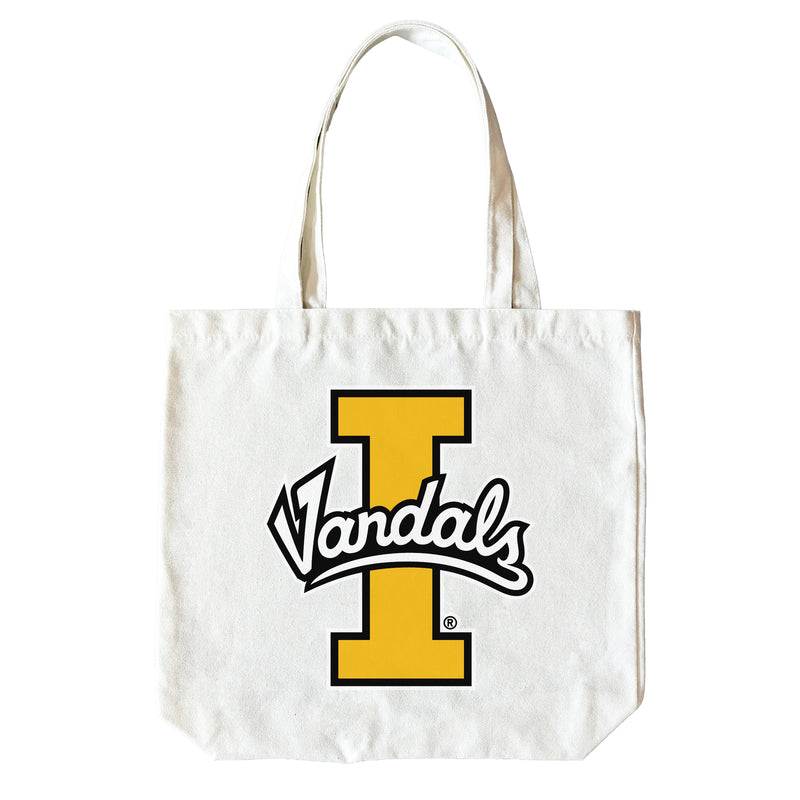 Idaho Vandals 15" x 15" Canvas Tote Bag Officially Licensed – Logo or Medley Design Logo