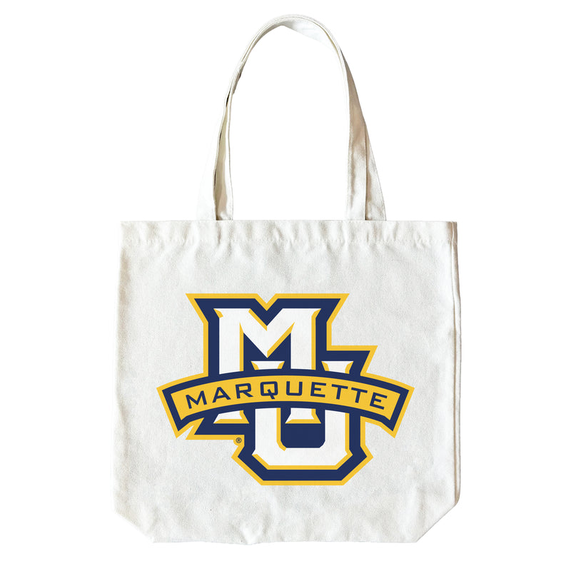 Marquette Golden Eagles 15" x 15" Canvas Tote Bag Officially Licensed – Logo or Medley Design Logo