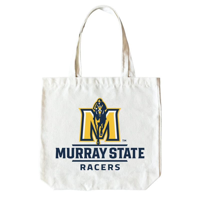 Murray State University 15" x 15" Canvas Tote Bag Officially Licensed – Logo or Medley Design Logo