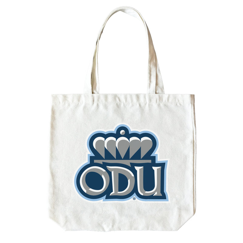 Old Dominion Monarchs 15" x 15" Canvas Tote Bag Officially Licensed – Logo or Medley Design Logo