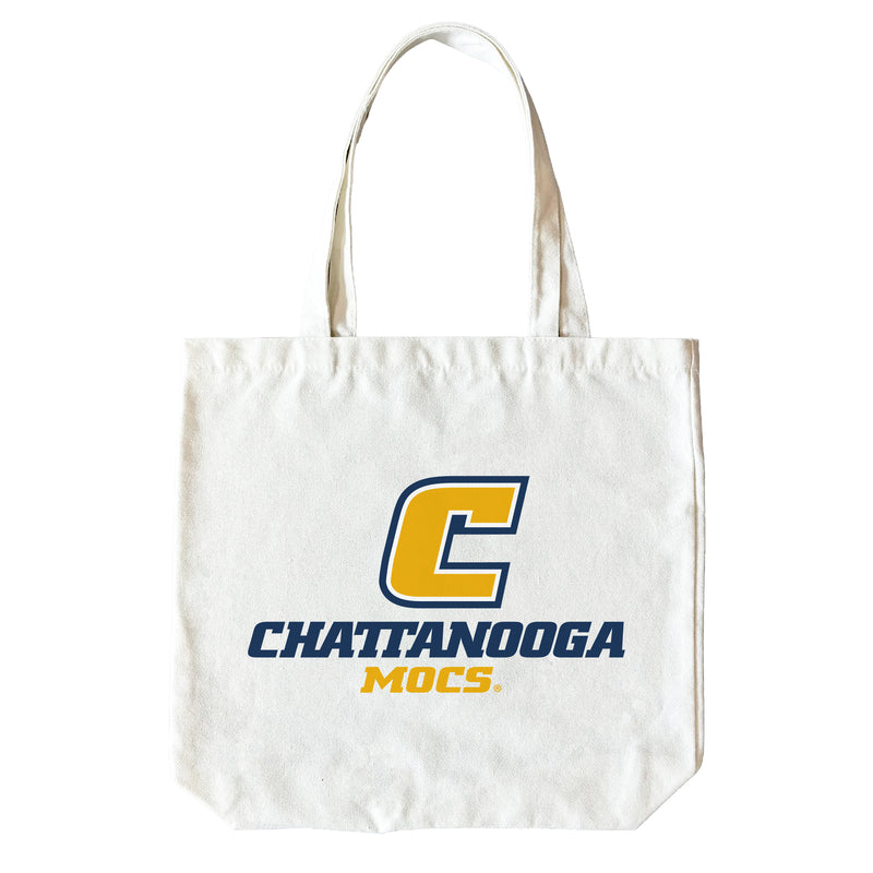 University of Tennessee at Chattanooga 15" x 15" Canvas Tote Bag Officially Licensed – Logo or Medley Design Logo