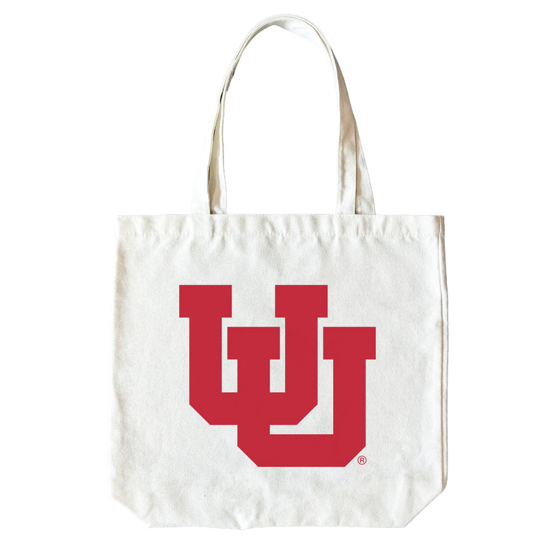 Utah Utes 15" x 15" Canvas Tote Bag Officially Licensed – Logo or Medley Design Logo