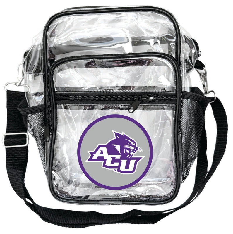 Abilene Christian University Clear Messenger Crossbody Tote Bag Officially Licensed